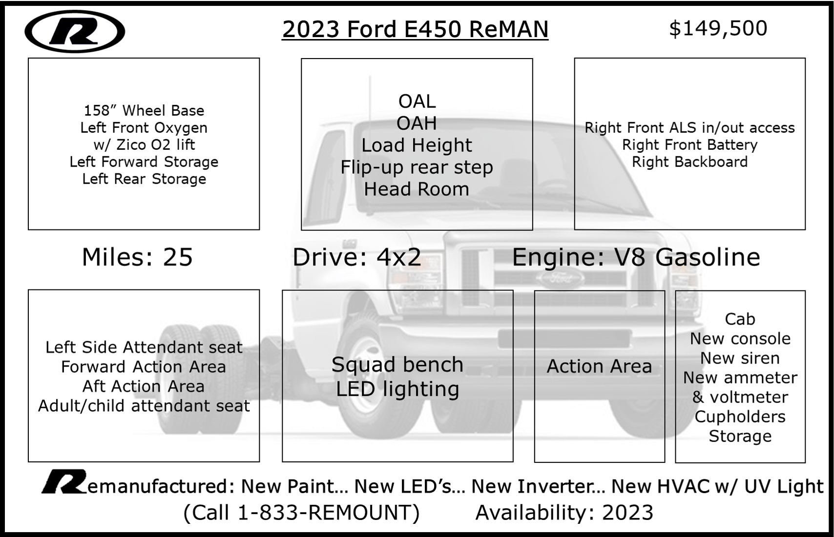 23' Ford E450